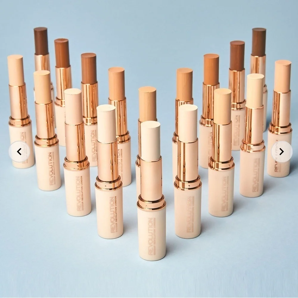 1 Piece - REVOLUTION Fast Base Stick Foundation New Sealed - medium shade F9